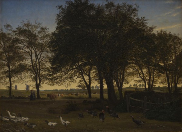 Party at Iselingen; September evening, 1865. Creator: Peter Christian Thamsen Skovgaard.