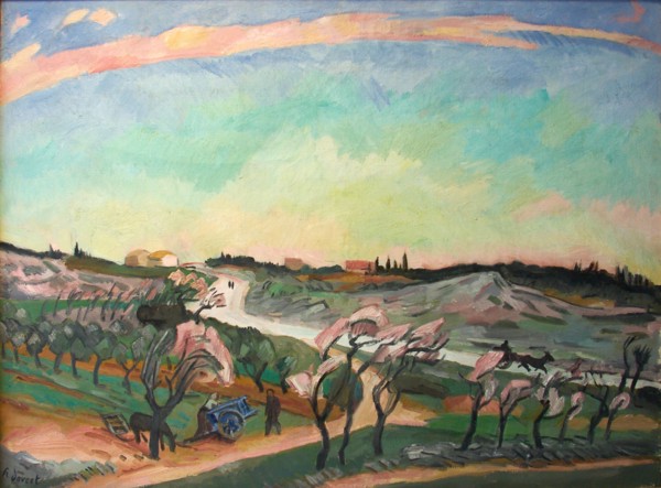 The Road to Nimes, 1911-1915. Creator: Henri Doucet.