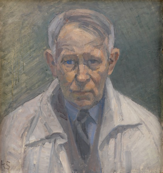 Self-portrait, 1936. Creator: Karl Schou.