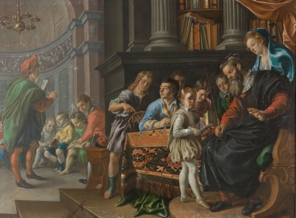 A Boys' School, 1597-1658. Creator: Francis Cleyn.