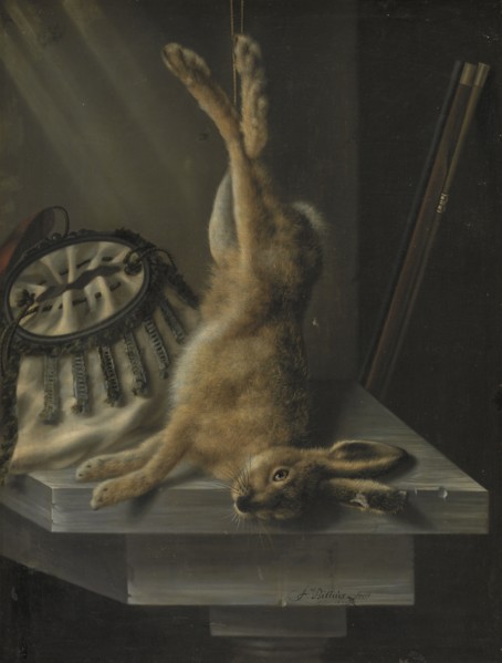 A Dead Hare, 1670. Creator: Jacob Biltius.