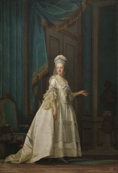 The Dowager Queen Juliane Marie of Denmark, 1776. Creator: Vigilius Erichsen.