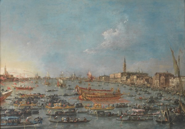 The Bucintoro Festival of Venice, 1780-1793. Creator: Francesco Guardi.