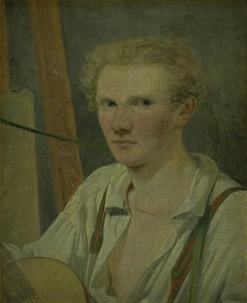 Self-Portrait, 1819-1832. Creator: Wilhelm Bendz.