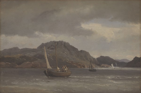 The Skerries at Marstrand, Sweden, 1852. Creator: Carl Frederik Sorensen.