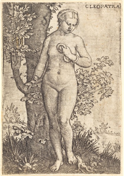 Cleopatra, 1524. Creator: Barthel Beham.