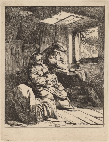 The Young Mother. Creator: Cornelis Bega.