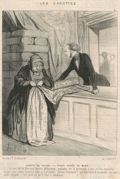 Carotte du calicot, 19th century. Creator: Honore Daumier.