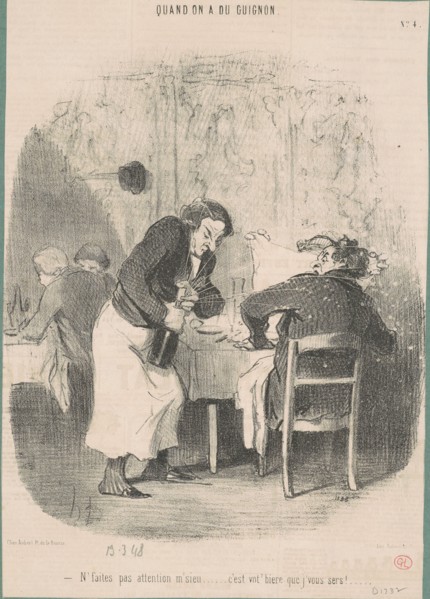 N'faites pas attention m'sieu ..., 19th century. Creator: Honore Daumier.