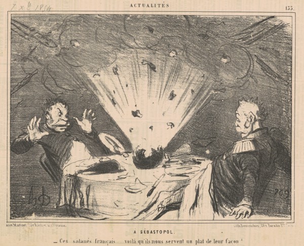 Sébastopol, 19th century. Creator: Honore Daumier.