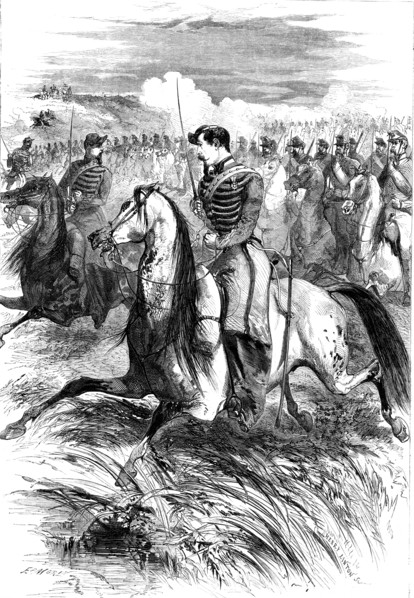 The Chasseurs d'Afrique, 1856.  Creator: Henry Duff Linton.