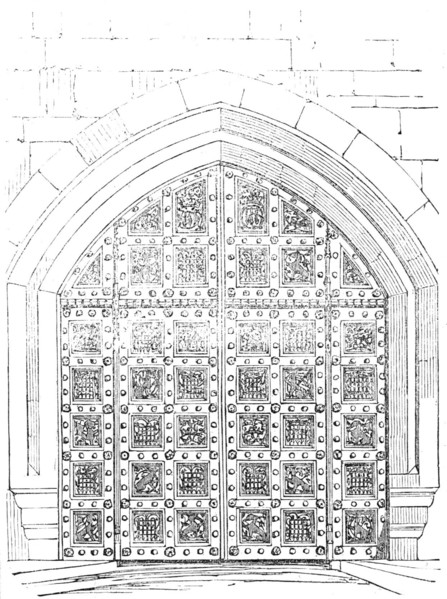 Great Gate, Victoria Tower, leading to the Royal Court, 1856.  Creator: Unknown.