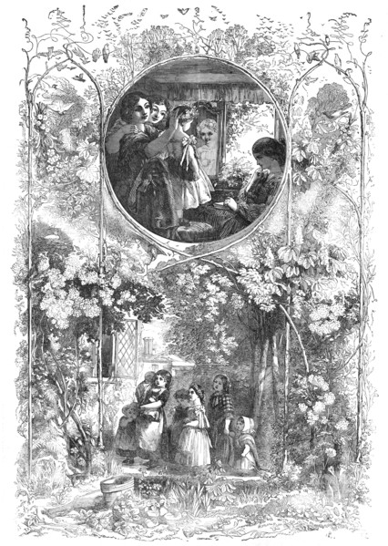 The May Queen, and Going A-Maying, 1856.  Creator: Unknown.