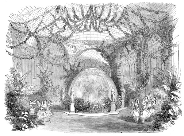 Scene from the New Ballet of "Les Quatre Saisons", at Her Majesty's Theatre, 1856.  Creator: Smyth.