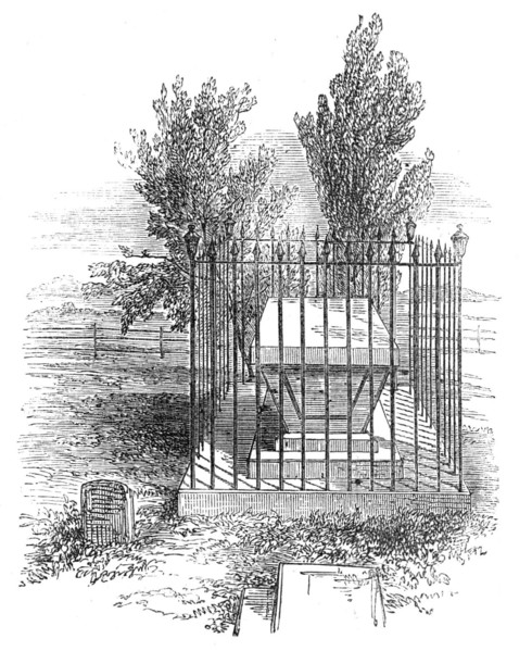 Family Grave of the Palmers, at Rugeley, 1856.  Creator: Unknown.
