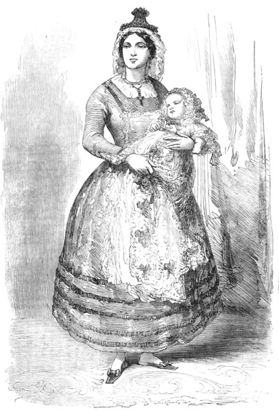 The Imperial Infant and Nurse, 1856.  Creator: Unknown.