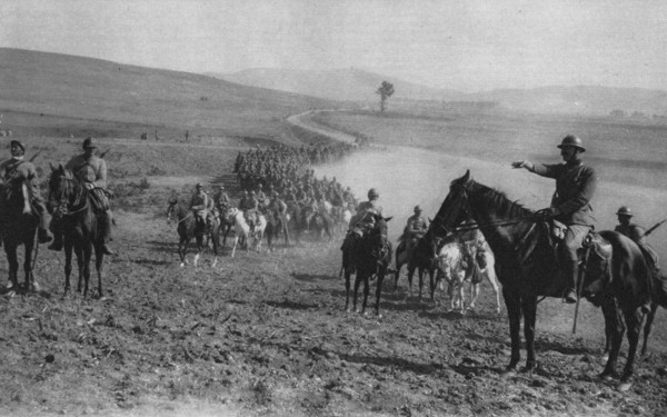 'La Campagne Macedonienne; Combat de Boresnitza (19 septembre): les Bulgares..., 1916. Creator: Unknown.