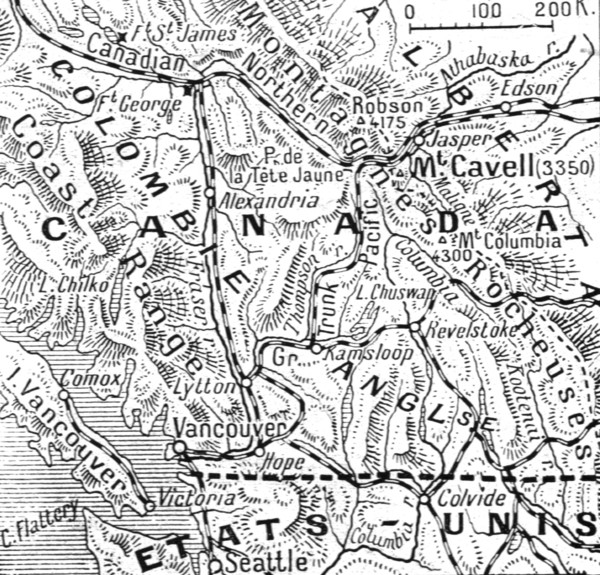 'A la memoire de Miss Edith Cavell; les Montagnes Rocheuses canadiennes et le Mont Cavell', 1916. Creator: Unknown.