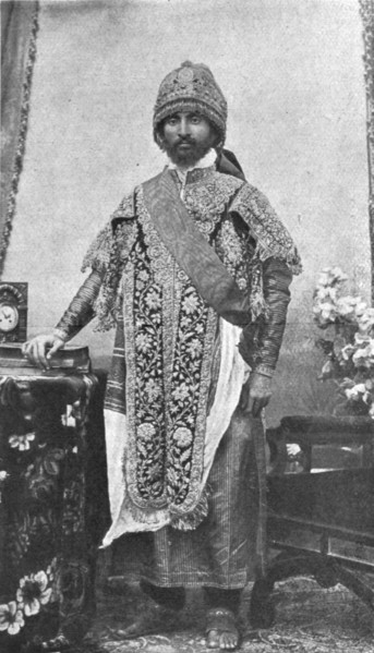 'La destitution du negus d'Abyssinie; le ras Tafari, regent d'Ethiopie et heritier du trone', 1916. Creator: Leon Yazidjian.