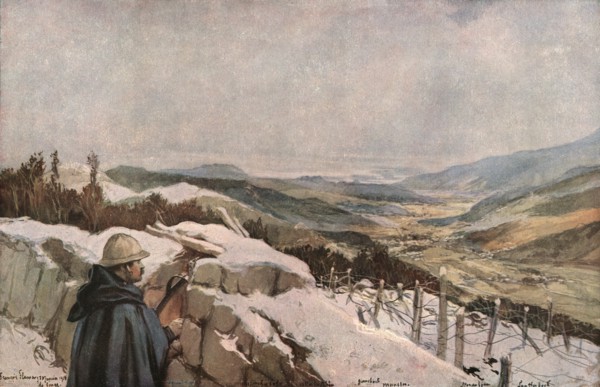 'La vallee de Munster', 1916. Creator: Francois Flameng.