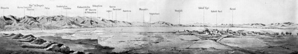 'La plaine de Monastir vue d'une hauteur au Nord de Florina', 1916. Creator: Unknown.