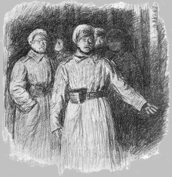 'Visions de guerre sur le front Russe; Je compris que ces hommes disaient la verite', 1916. Creator: Unknown.