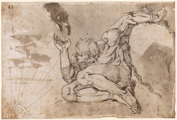 Prometheus, 1771. Creator: Füssli (Fuseli), Johann Heinrich (1741-1825).