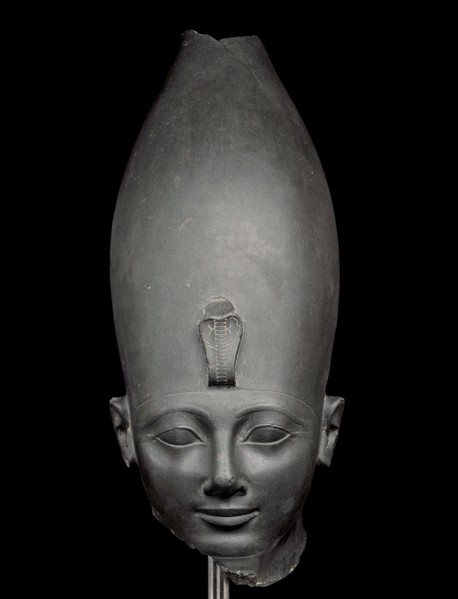 Head of Pharaoh Tuthmosis III, Thebes, New Kingdom, 18th Dynasty, ca. 1479-1425 BC. Creator: Ancient Egypt.