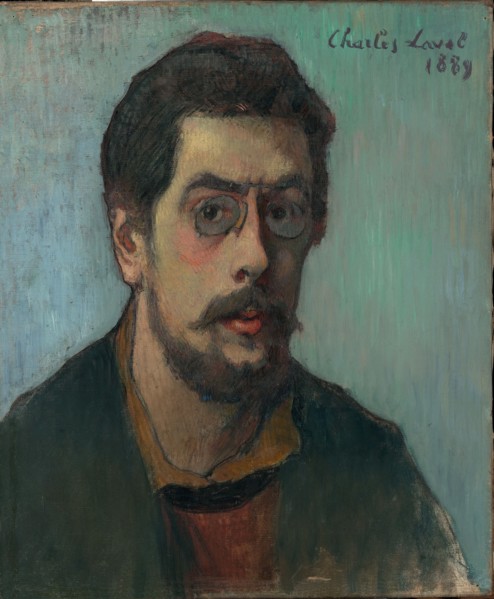 Self-portrait, 1889. Creator: Laval, Charles (1862-1894).