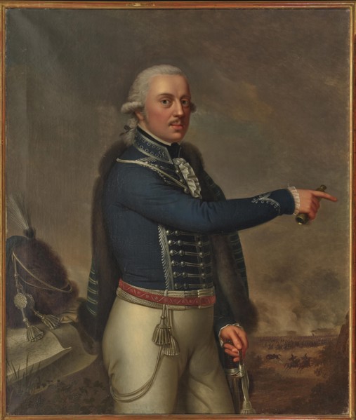 Portrait of Prince Eugen of Württemberg (1758-1822), 1840. Creator: Rothe, Carl (1810-1865).