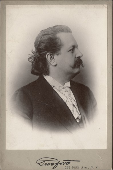 Portrait of pianist and composer Alfred Reisenauer (1863-1907). Creator: Photo studio Gessford, NY  .