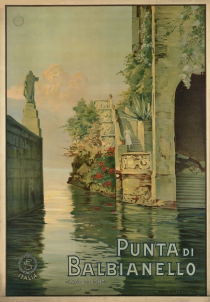 Punta di Balbianello. Lago di Como, 1925. Creator: Anonymous.