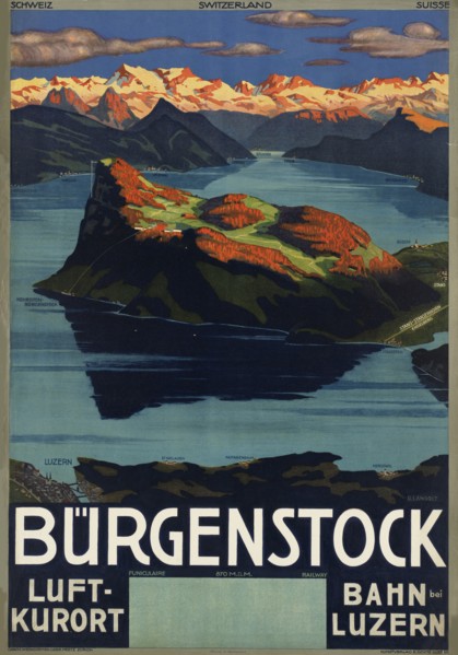 Bürgenstock, 1938. Creator: Landolt, Otto (1889-1951).