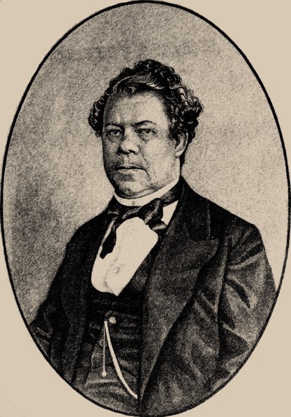 Portrait of the composer and pianist Alexandre Dubuque (1812-1898) . Creator: Anonymous.