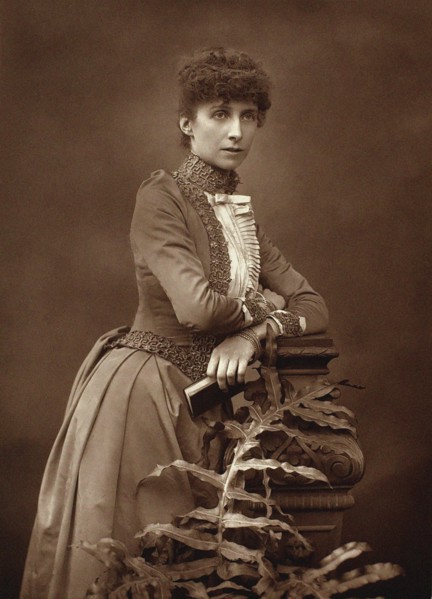 Portrait of the composer Rosalind Ellicott (1857-1924). Creator: Barraud, Herbert Rose (1845-1896).