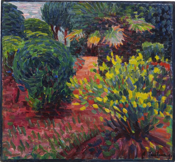 Garden in Carantec, 1906. Creator: Javlensky, Alexei, von (1864-1941).
