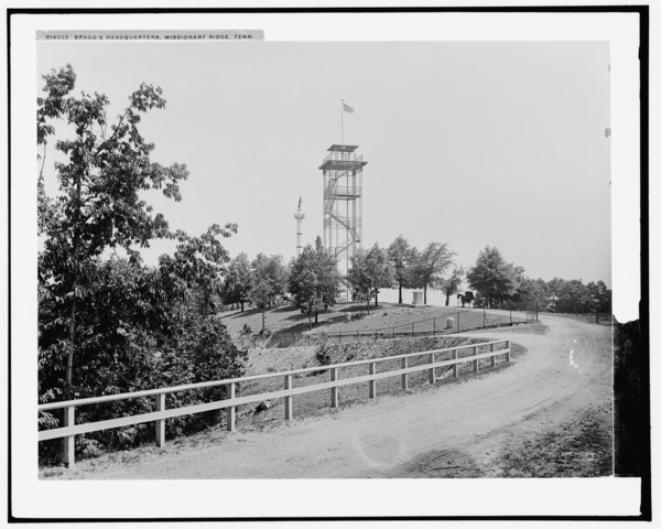 Bragg's Headquarters, Missionary Ridge, Tenn., c1902. Creator: William H. Jackson.