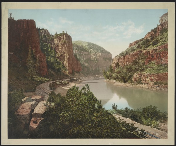 Echo Cliffs, Grand River Canyon, Colo., c1914. Creator: William H. Jackson.