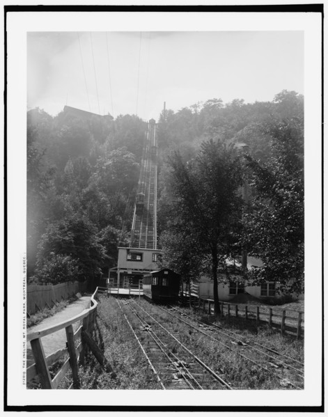 The incline, Mt. Royal Park, Montreal, between 1890 and 1901. Creator: William H. Jackson.