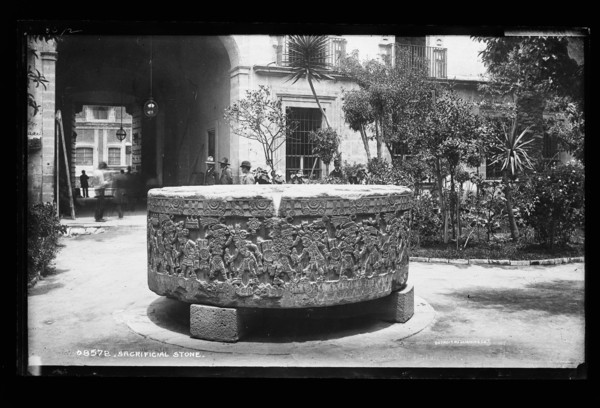 Sacrificial stone, between 1880 and 1897. Creator: William H. Jackson.