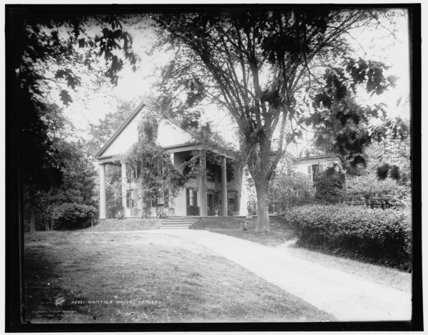 Whittier House, Danvers, c1890. Creator: B. F. Mills.