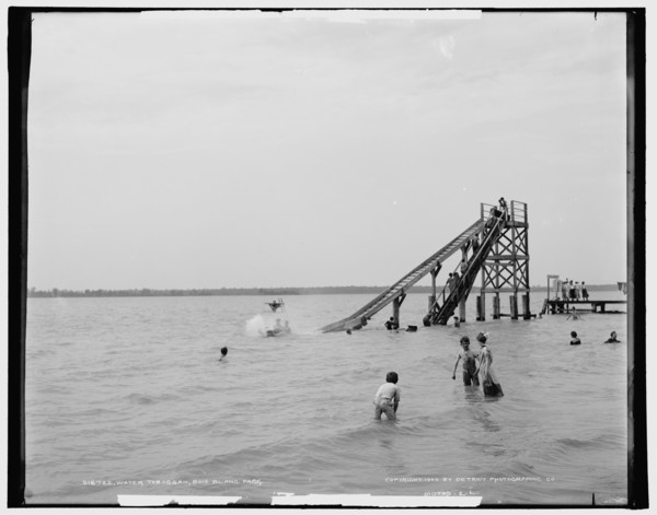 Bathing place, Bois Blanc Island, Ontario, c1903. Creator: Unknown.