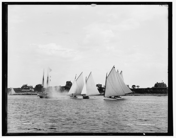 Beverly regatta, 1890 June 28. Creator: Unknown.