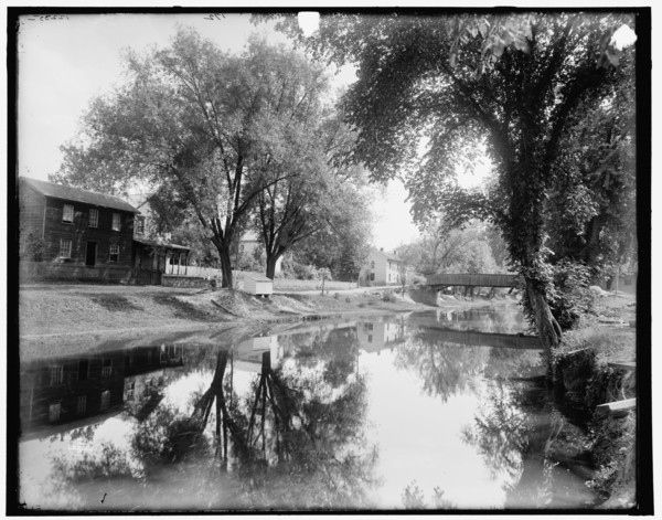 The Canal near Shickshinny, Pa., c1900. Creator: Unknown.