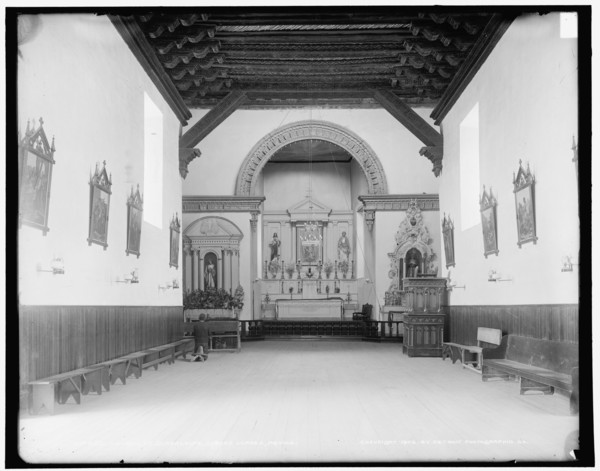 Church of Guadaloupe i.e. Guadalupe, Ciudad Juarez, Mexico, c1902. Creator: Unknown.