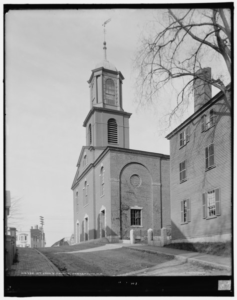 St. John's Church, Portsmouth, N.H., c1902. Creator: Unknown.