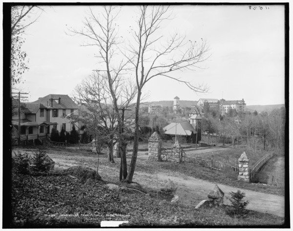Club house from village, Hopatcong, N.J., between 1890 and 1901. Creator: Unknown.