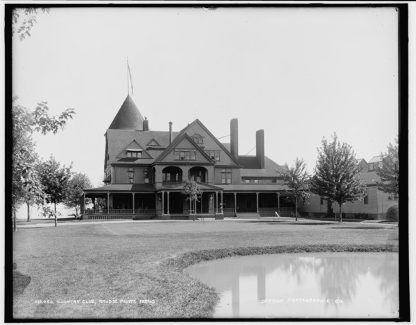 Country club, Grosse Pointe Farms [sic], between 1890 and 1901. Creator: Unknown.