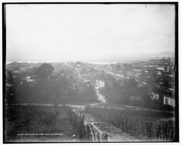 Santiago de Cuba from the heights, c1901. Creator: Unknown.