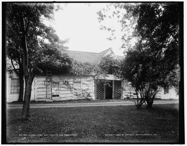 Neenah, Wis., Gov. Doty's old homestead, c1898. Creator: Unknown.